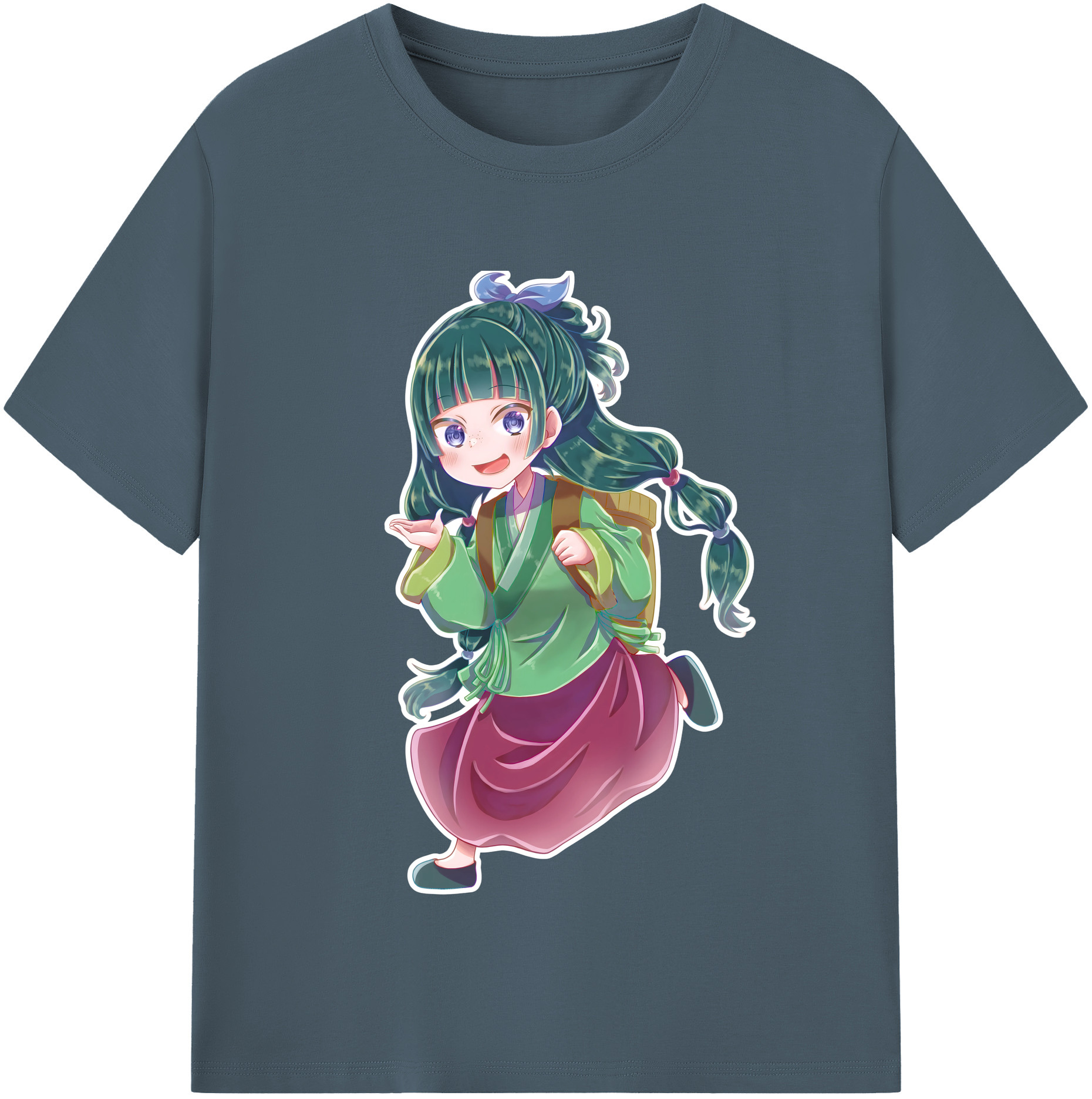 （画像用） 薬屋のひとりごと The Apothecary Diaries 綿100％半袖Tシャツ（フロントプリント）